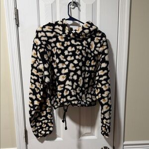 Able Black and White Patterned Sweater